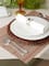 DII® Tango Red Pvc Micro Stripe Placemat (Set of 6)